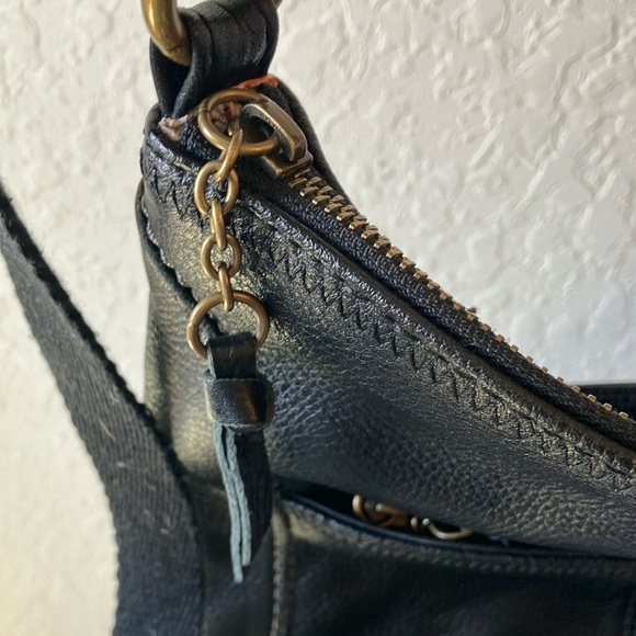 The Sak: Black Leather (buttery soft) Shoulder Bag - Picture 4 of 16